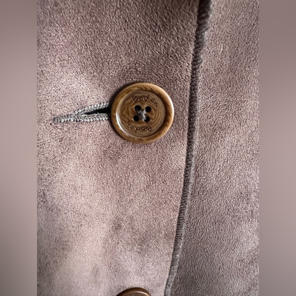 Boden Faux Suede Sherpa Lined Jack Coat UK Size 16 / US Size 12 - Picture 5 of 8